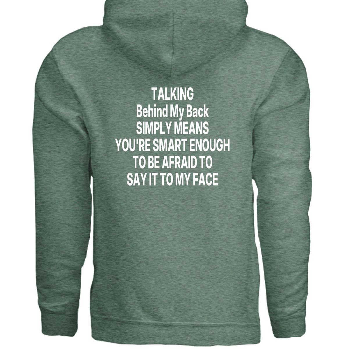 Heather Sport Dark Green - BACK