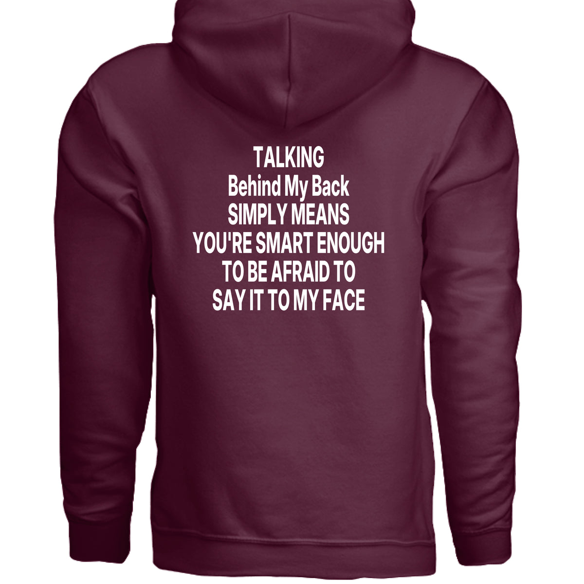 MAROON - BACK