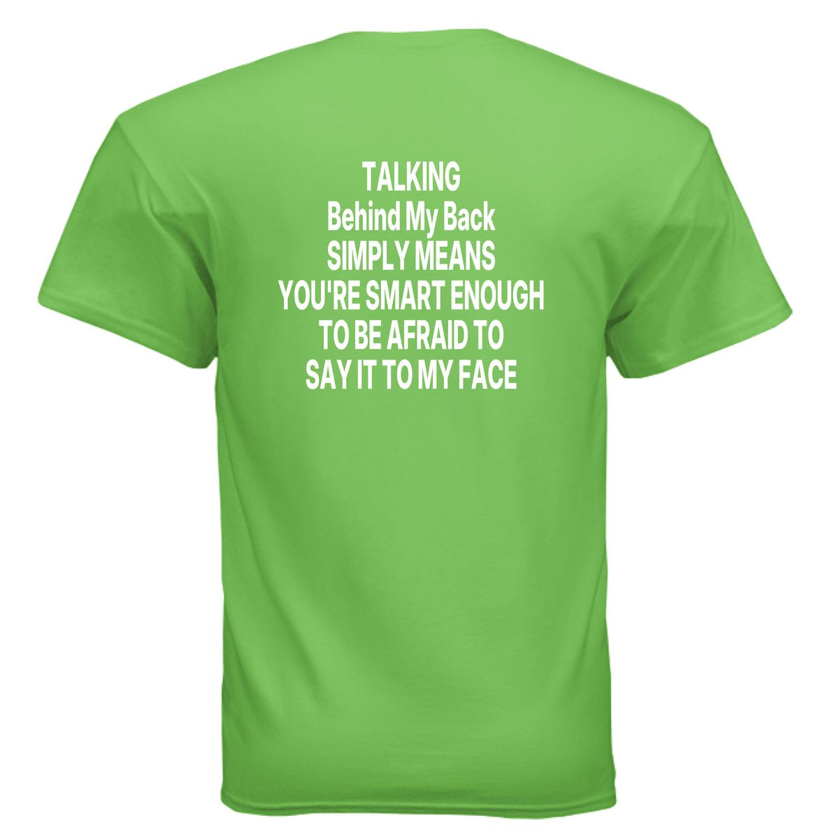 ELECTRIC GREEN - BACK
