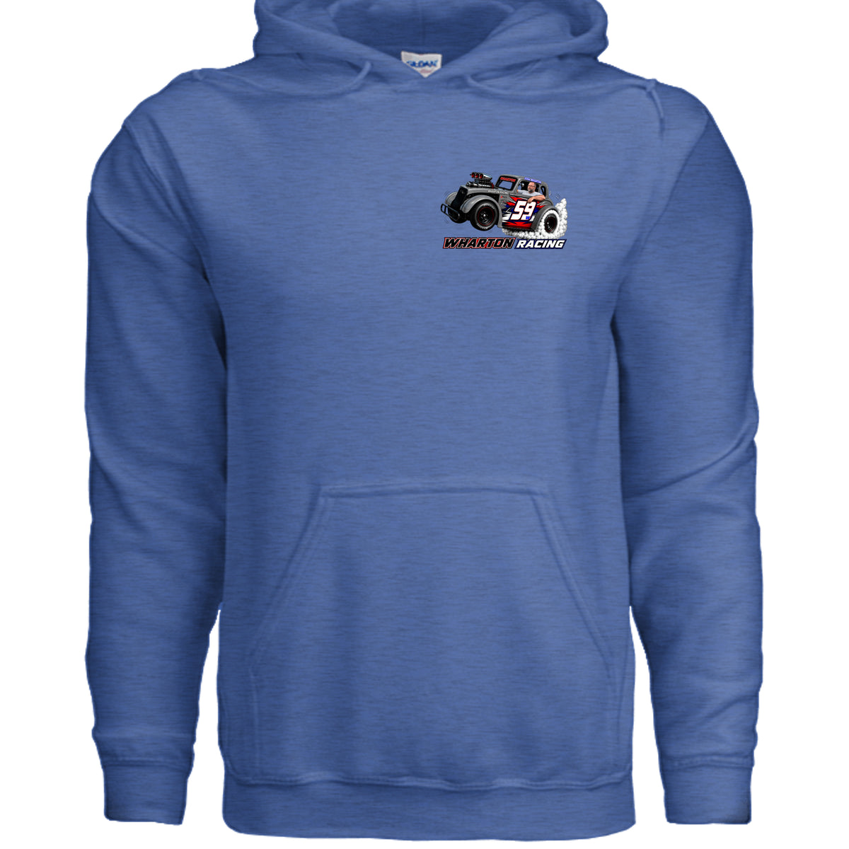 Heather Deep Royal - G185 - FRONT