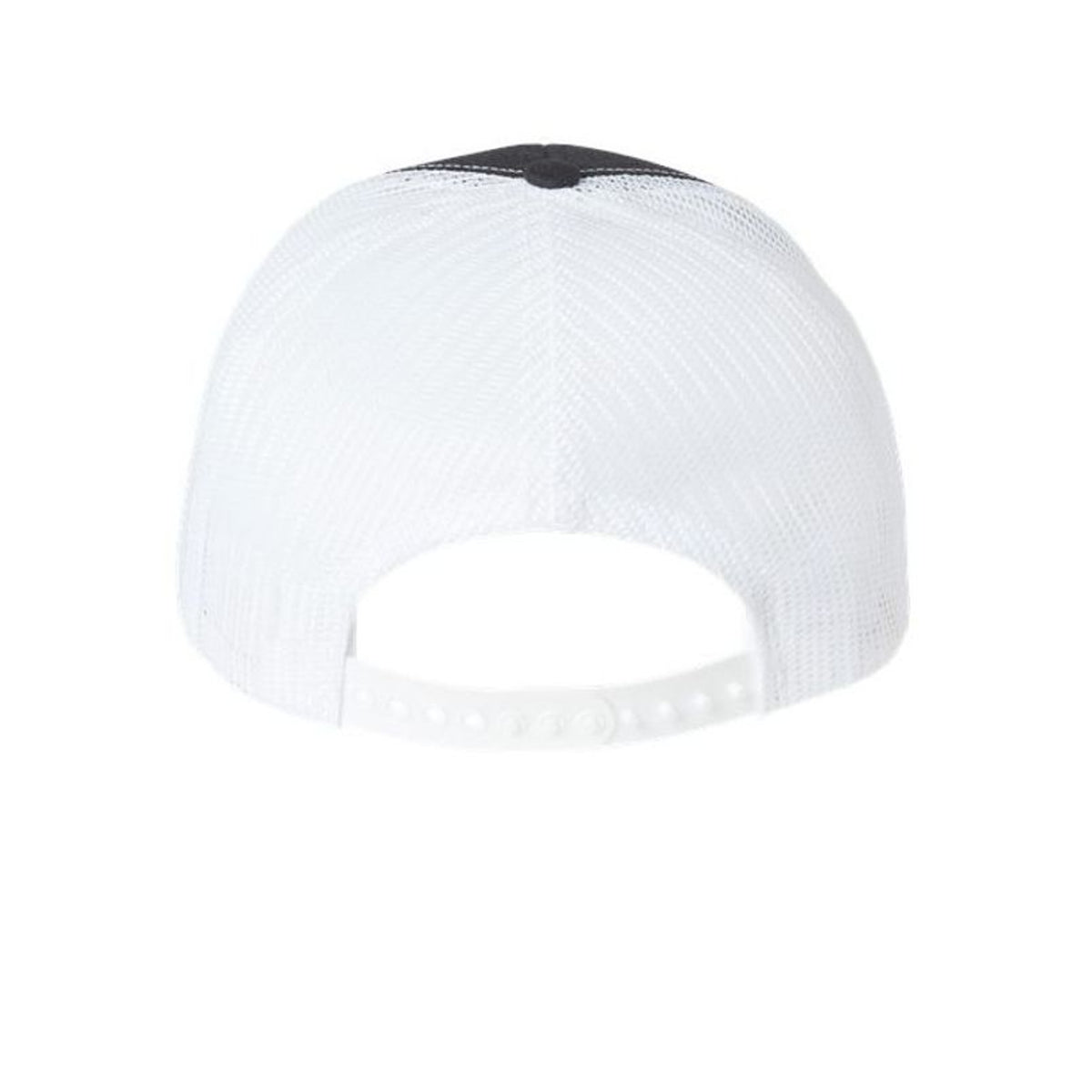 Alaska The Moose Have Right of Way Trucker Hat, back view
