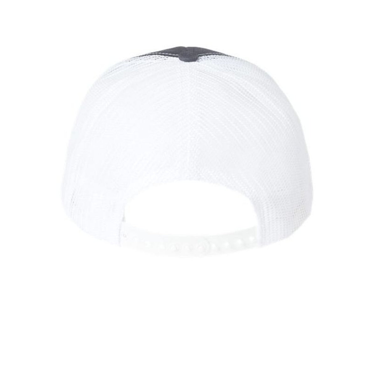 Alaska The Moose Have Right of Way Trucker Hat, back view
