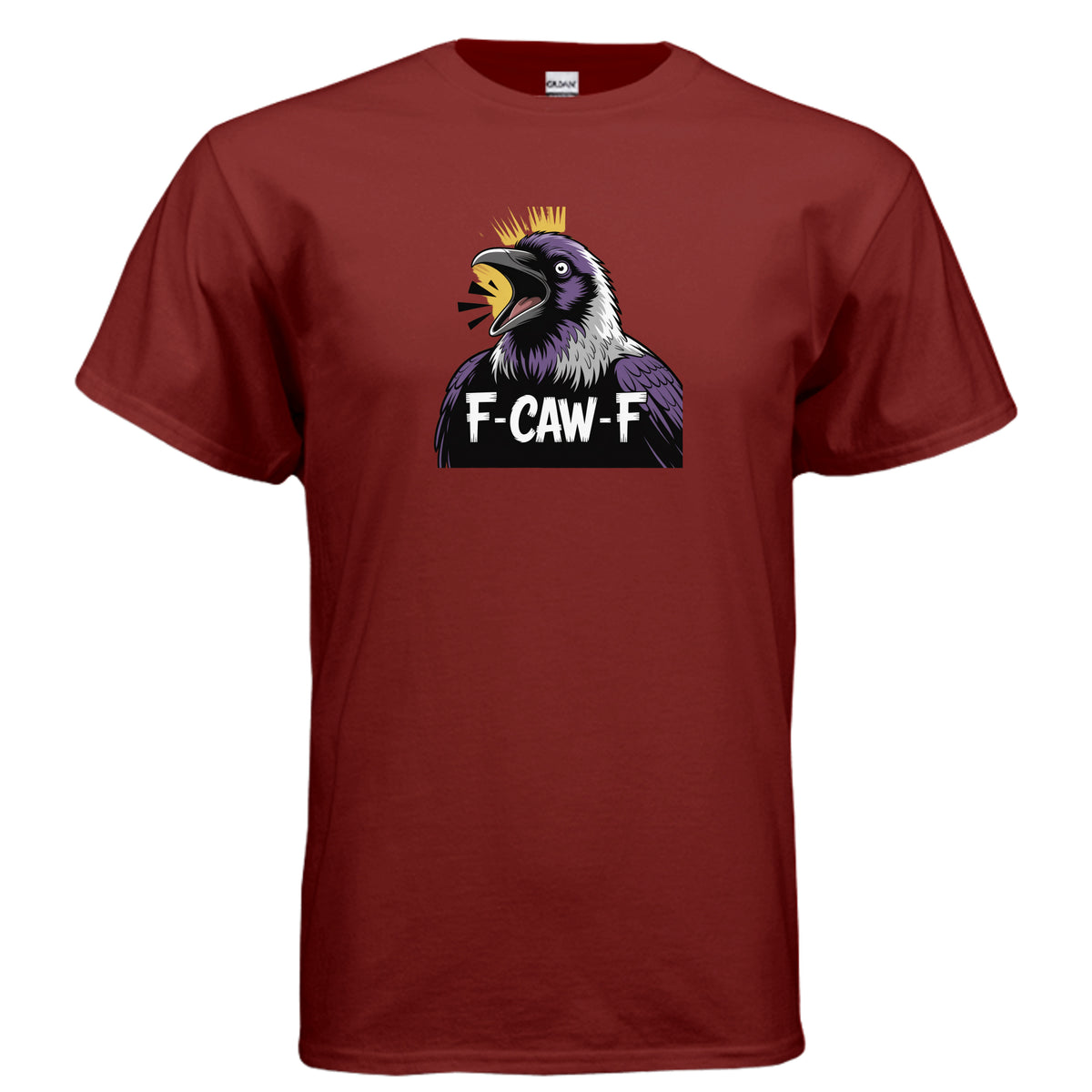 Garnet F-CAW-F Funny Eagle T-Shirt, product view
