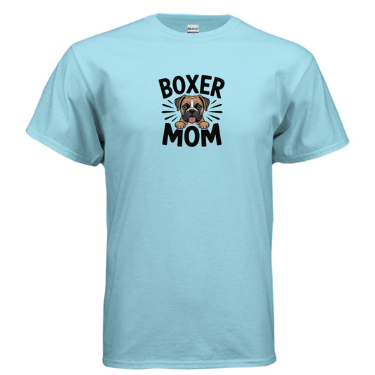 Sky Boxer Mom T-Shirt, product view